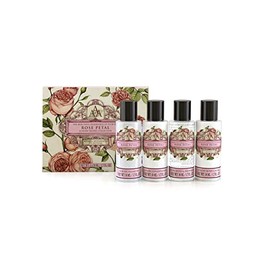 AAA Floral - 4 x 50 ml - Travel & Gift Collection (Shower Gel, Body Lotion, Shampoo & Conditioner) - (White Jasmine) - TSA/Airport Security Approved Size