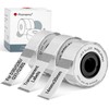 Phomemo Transparent Labels for D30/Q30S/Q31 Label Printers, Compatible with Colorwing