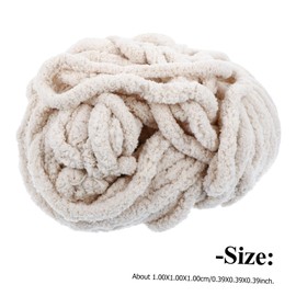 Ciieeo 1pc Single Strand Coarse Woolen Yarn Blanket Sleepers for Baby Blanket Yarn Chenille Wool Blanket Giant Bulky Yarn Thick Wool Knitted Throw Bulky Wool Thread