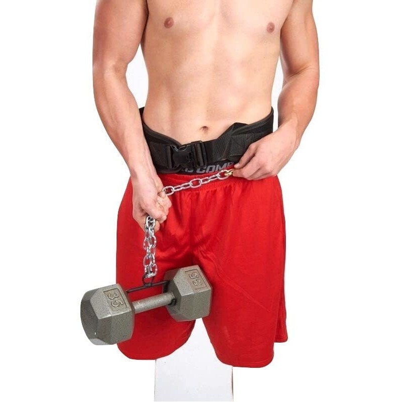 Dumbbell Loading Hook for DIP Belt, Wrist Roller, Neck Harness