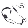 Telephone Headset Noise Canceling Single Ear Comfortable USB C to