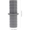 Operitacx 2 Sets Washing Machine Drain Adapter, 21mm Dishwasher Hose