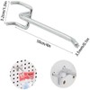 Youery 50 Pack Pegboard Hooks,Pegboard Wall Slat Clips for Retail