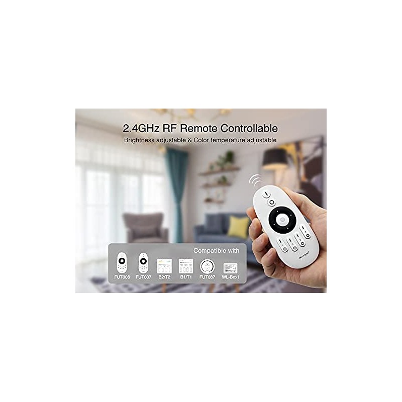 Kingled FUT035S Mini RF Receiver for Dual White CCT Mi