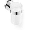 Zack 40098 Scala Wall Mounted Tumbler with Holder with High