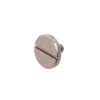 Flat Head Screw Slotted Stainless Steel with Large Head M6