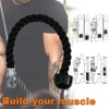 ciciment Nylon Triceps Rope, Lat Pull Down Rope with Single