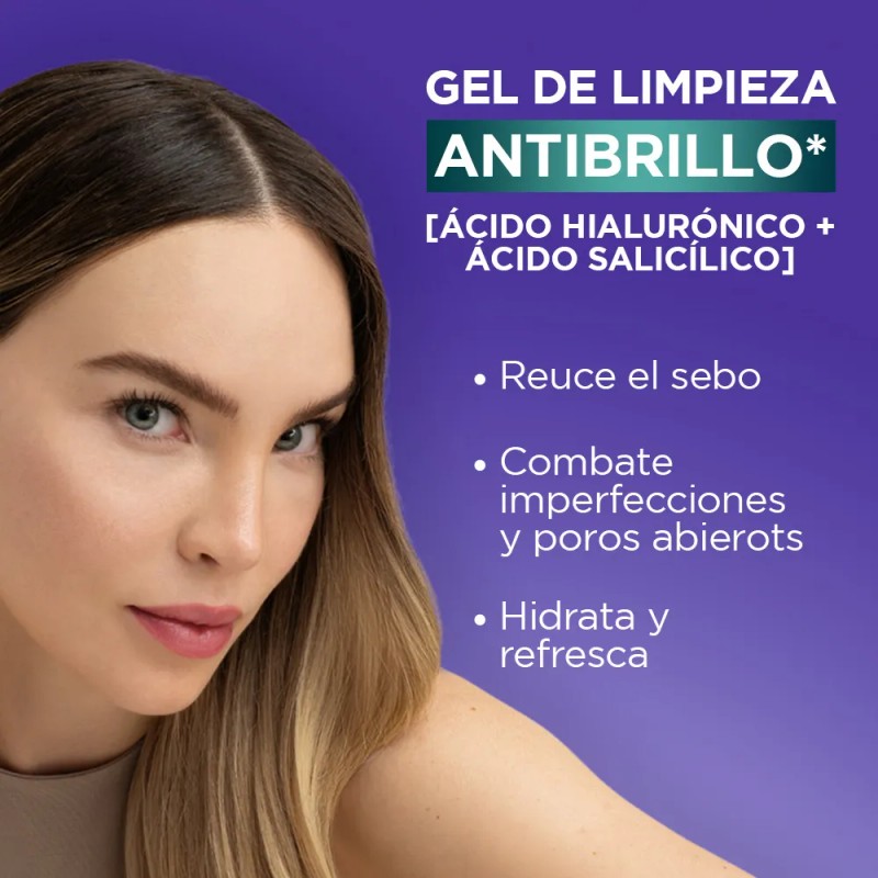 Gel Limpieza Revitalift Ácido Hialurónico Oil Control 150ml Mixta A