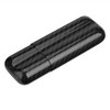 Carbon Fiber Cigar Holders Case Humidors 2 Tube Cigar Storage