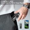 UNR0EVS LED Mini Flashlight with Magnet,Super Bright Small Pocket Flashlight,5