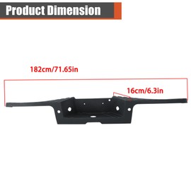 labwork Black Textured Rear Bumper Step Pad with Park Aid Sensor Holes with Trailer Tow Package Replacement for F250 F350 F450 2008-2016 DC3Z17B807DA