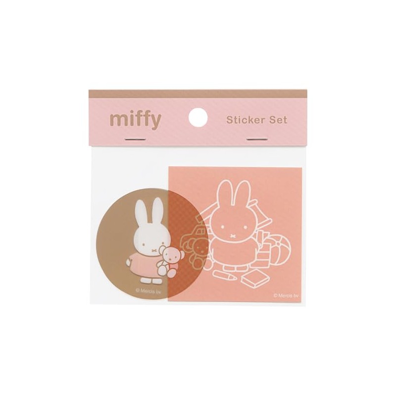 Miffy [Die Cut Sticker] Sticker Set/favorite Dick Bruna