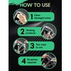 Pintura para Retoques de Llantas Negras Brillantes para Jeep y