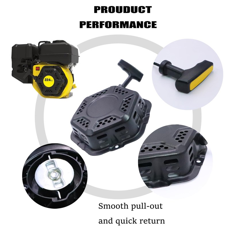 DVBB Pull Start Recoil Starter Compatible with Champion 196cc 208cc