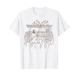 Christian Faith God Religious Jesus Heals The Man of Palsy T-Shirt