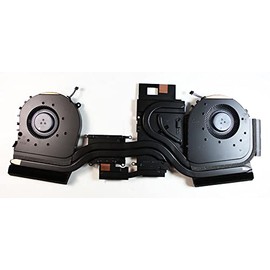 Power4Laptops Version 1 (Bitte überprüfen Sie das Bild) Ersatz Notebook Lüfter mit Kühlkörper kompatibel mit HP Omen 17-cb0034nm