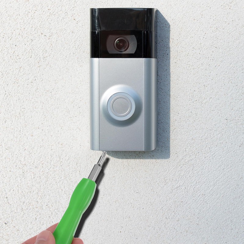 HARFINGTON Ring Doorbell Screwdriver T6 T15 Torx Double-Ended Magnetic Screwdrivers