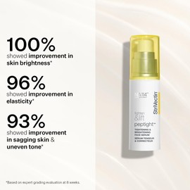 StriVectin Tighten and Lift Power Starters Trio Kit, 3 piece Peptide Kit for Face, Eyes and Neck, to help visibly reduce the look of Wrinkles and Fine Lines