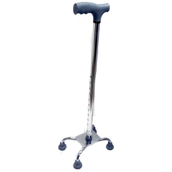 HAWK 4-LEG SUPPORT WALKING CANE/STICK W/EASY-ADJUST - WS-4