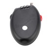 Retractable Cable Lock, Bicycle Security Password Padlock Wire Rope Safety