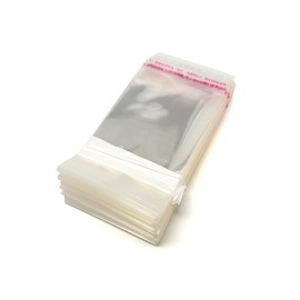 (SAJ) OPP bags, transparent plastic bags, OPP bags with seals, 2.0 x 2.8 inches (50 x 70 mm), (2000 pieces)