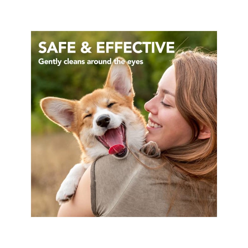Vet's Best Natural eye cleansing wipes for dogs - 100