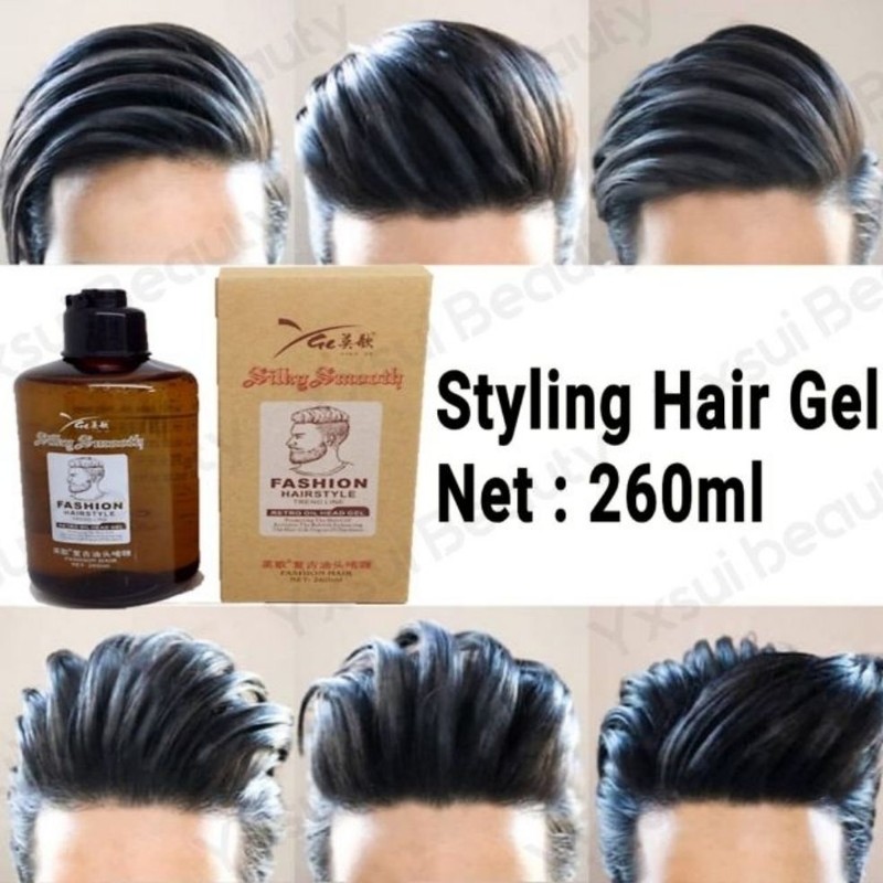 Pomade Hair Styling Gel 260ml（ying ge）