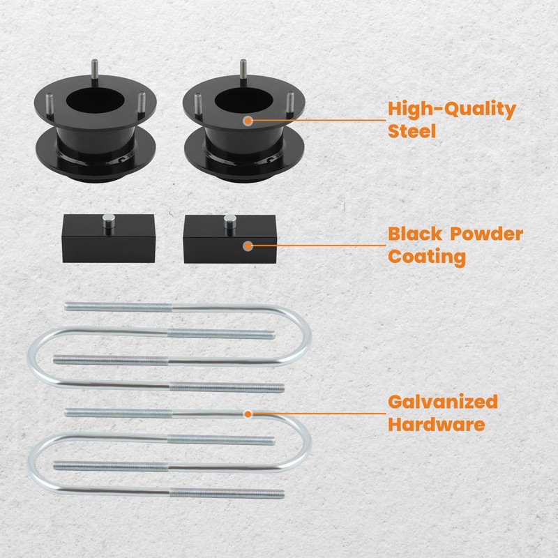 maXpeedingrods 3" Front & 2" Rear Leveling Kit for Dodge