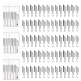HARFINGTON 150pcs Exacto Knife Blades #7 Hobby Knife Replacement Blades Refills