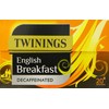 Twinings English Breakfast Decaffeinated Tea Bags, 4 Boxes of 20