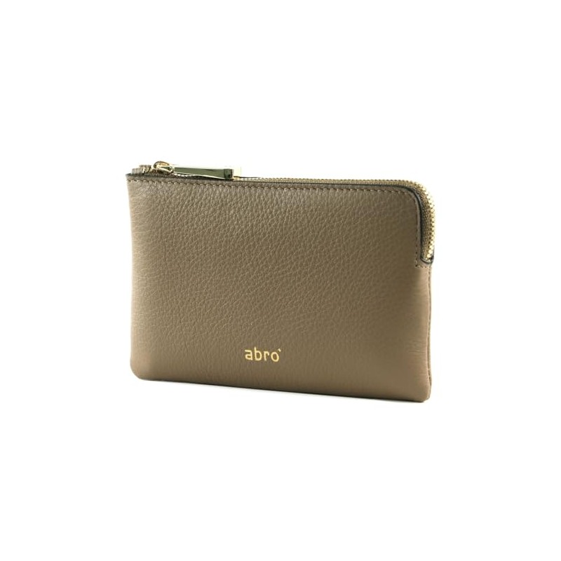 abro Leather Dalia Cosmetic Bag Coconut, Coconut