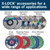 BOSCH FDX2945040 1 pieza 4-1/2 pulgadas. X-LOCK Disco de solapa