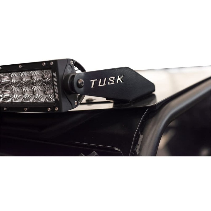 Tusk LED Light Bar Brackets 30" Straight/Curved Compatible with Polaris