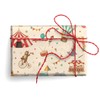 Circus Fun Italian Wrapping Paper, Folded