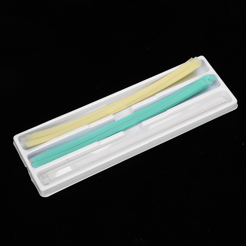 75pcs Dental Abrasive Strips Teeth Polishing Finishing Gloss Detal Supply