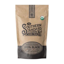 The Southern Standard | Organic Iced Tea Bags – 100% Black Tea Blend | No Microplastics | 50 XL Bags (½ lb, Makes 25 Gallons)