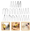 Operitacx 25pcs Wood Burning Tips High Temperature Iron Pyrography Wire