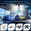 TANBABY 2 Pack LED Garage Lights, 150W Deformable Best Ceiling