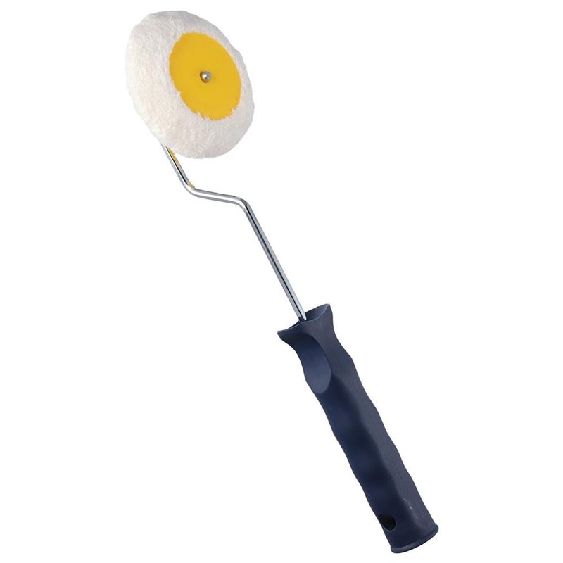 Urjumpea Paint Roller Pipe Paint Roller with Frame Corner Paint