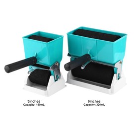 CYTGOUPER 180mL/320mL 6 Inch Portable Glue Applicator Roller,DIY Handheld Glue Roller Woodworking for Carpenter Woodworking