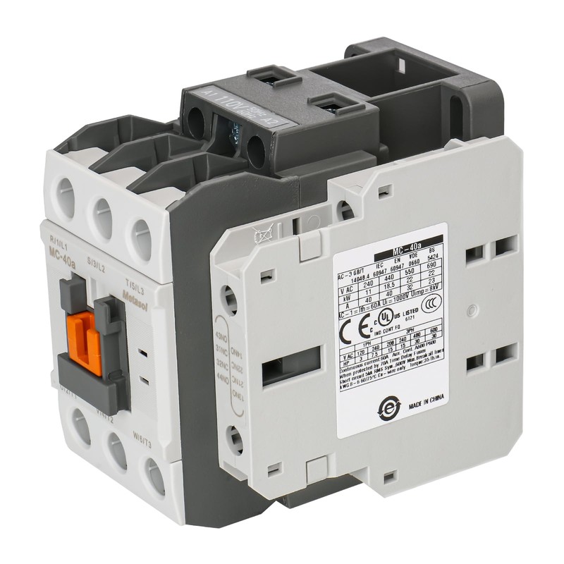 Baomain AC Contactor 40Amp 110VAC 50/60Hz Magnetic Contactor 1a1b DIN