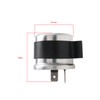 OTOTEC 2Pcs 6V Motorcycle Mechanical Flasher Relay 2-Pin Flasher Units