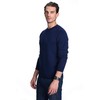 State Cashmere Men's Essential Crewneck Sweater 100% Pure Cashmere Classic
