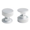 JGR 1 Pair Welding Hood (Pipeliner) Fasteners Aluminum (Silver)