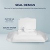 LOUKIN Dry Erase Wipes, Whiteboard Cleaning Wipes, Non-Toxic Cleaning Wipes