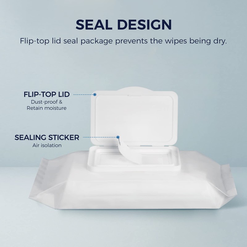 LOUKIN Dry Erase Wipes, Whiteboard Cleaning Wipes, Non-Toxic Cleaning Wipes