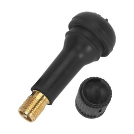 Lantee Valve Stems - 20 Pcs Car/Motorcycle TR413 Rubber Tire Valve Stem Set