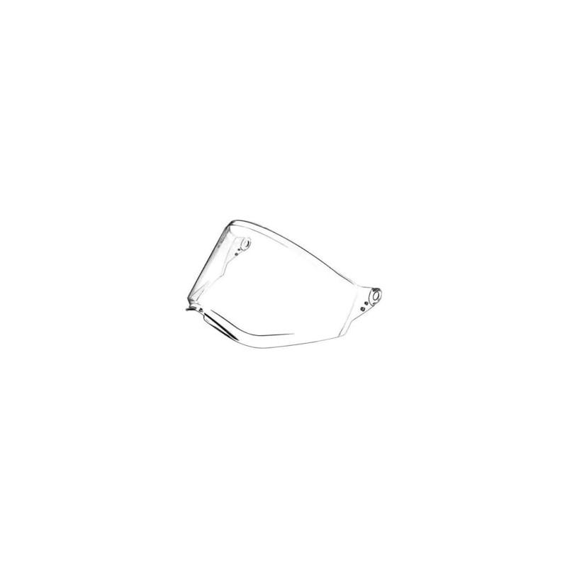 O'NEAL Sierra Helmet Replacement Pinlock Shield Clear, One Size