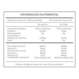Lactiv Lactobacilos Avena Tabletas Naturex