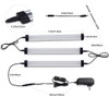 AIBOO Dimmable Led Under Cabinet Lighting Bar Linkable Kits with